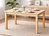 Jídelní stůl z masivu MET ST11 120x60 cm:bezbarvý lak