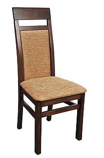 Jídelní židle Domino dubová - kůže