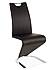 Jídelní židle H-090 - černá/chrom