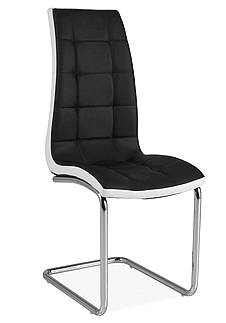 Jídelní židle H-103 - černobílá