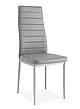 Jídelní židle H-261 - šedá/aluminium