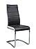 Jídelní židle H-353 - černá/bílá