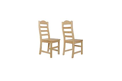 Jídelní židle z masivu - typ A, Bez povrchové úpravy