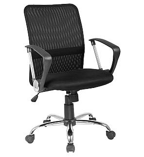 Kancelářská otočná židle Q-078 - černá