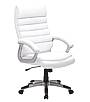 Kancelářská otočná židle Q-087 - bílá