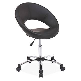 Kancelářská otočná židle Q-128 - černá