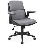 Kancelářská otočná židle Q-332 černo-šedá