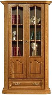 Knihovna prosklená KINGA