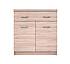 Kombinovaná komoda TOP MIX 2D1S - dub sonoma - SKLADEM