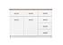 Kombinovaná komoda TOP MIX 2D5S - bílá - SKLADEM