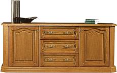 Komoda kombinovaná KINGA 3 šuplíky 200 cm