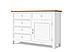 Komoda LEVANDE K7P SLIM: bílá