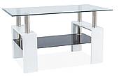 Konferenční stolek LISA III. - bílý