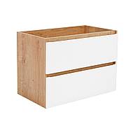 Kopelnová skříňka pod umyvadlo - 80 cm MONAKO OAK WHITE