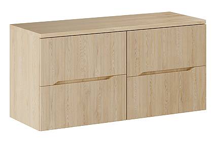 Koupelnová skříňka NORDIC CREMONA 120 cm s horní deskou