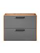 Koupelnová skříňka pod umyvadlo 2S - 80 cm MADERA GREY