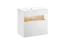 Koupelnová skříňka pod umyvadlo BAHAMA - bílá - 60 cm