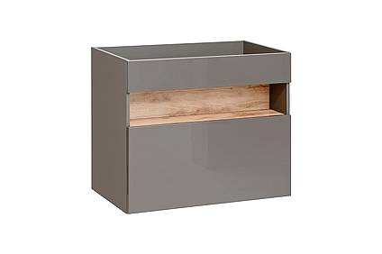 Koupelnová skříňka pod umyvadlo BAHAMA - šedá - 80 cm