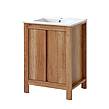 Koupelnová skříňka pod umyvadlo CLASSIC OAK - 60 cm.