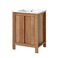 Koupelnová skříňka pod umyvadlo CLASSIC OAK - 60 cm.