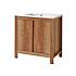 Koupelnová skříňka pod umyvadlo CLASSIC OAK - 80 cm