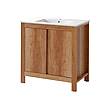 Koupelnová skříňka pod umyvadlo CLASSIC OAK - 80 cm
