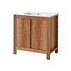 Koupelnová skříňka pod umyvadlo CLASSIC OAK - 80 cm