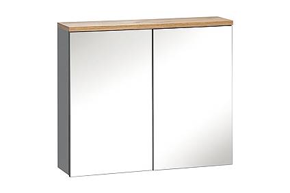 Koupelnová zrcadlová skříňka BALI II - 60 cm - šedá