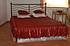 Kovová manželská postel Nikol bez předního čela 160 x 200 cm - barva černá