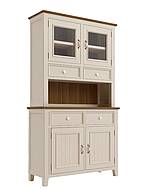 Kredenc LEVANDE AIR R2P z masivu krémová