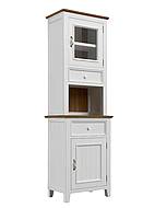 Kredenc LEVANDE AIR R3P z masivu bílý