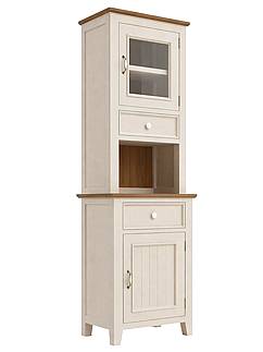 Kredenc LEVANDE AIR R3P z masivu krémová