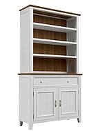 Kredenc LEVANDE AIR R4P z masivu bílý