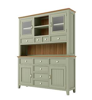 Kredenc LEVANDE R1P z masivu olivová