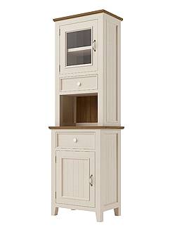 Kredenc LEVANDE R3P z masivu krémová