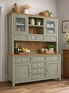 Kredenc LEVANDE SLIM R1P z masivu olivový