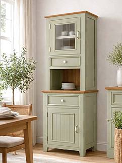 Kredenc LEVANDE SLIM R3P z masivu olivová