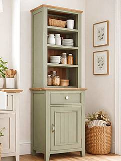 Kredenc LEVANDE SLIM R5P z masivu olivová