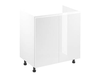 Kuchyňská skříňka dřezová Aspen D80Z - bílá