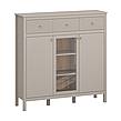 LEO komoda 2d1w3s taupe