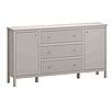 LEO komoda 2d3s taupe