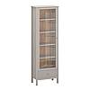 LEO vitrína 1w1s taupe