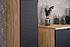 LUXOR BLACK 80-01-1D Vysoká skříňka