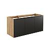 LUXOR BLACK 82-120-3D Skříňka pod umyvadlo