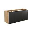 LUXOR BLACK 82-120-3D Skříňka pod umyvadlo