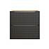 LUXOR BLACK 82-60-2S Skříňka pod umyvadlo