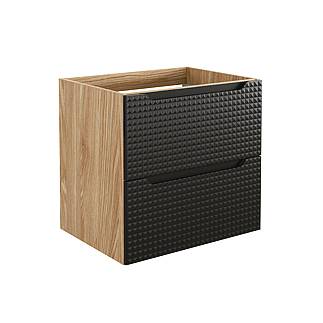 LUXOR BLACK 82-60-2S Skříňka pod umyvadlo