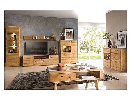 Luxusní dubový nábytek do obývacího pokoje DENVER 2 dub přírodní