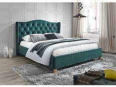 Manželská postel Aspen 140 - zelená BLUVEL 78