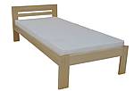 Manželská postel Lenka LK01 180X200 z masivní borovice